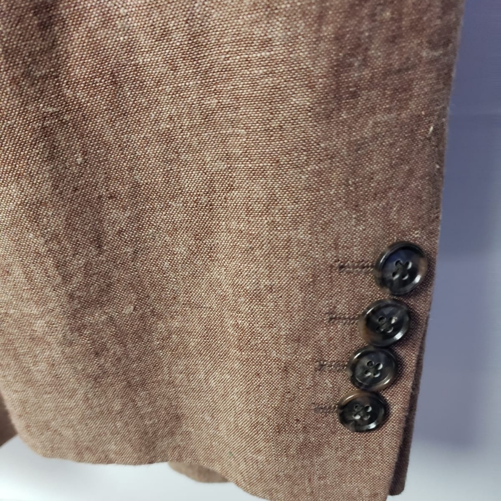 Stafford Signature Brown Sport's Coat - Picture 3 of 12